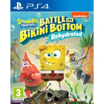 SpongeBob SquarePants Battle for Bikini Bottom Rehydrated-Standaard (PlayStation 4) Gebruikt