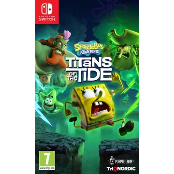 SpongeBob SquarePants Titans of the Tide-Standaard (Switch) Nieuw