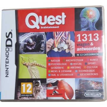 Quest Braintainment 1313 Vragen & Antwoorden-Standaard (NDS) Gebruikt